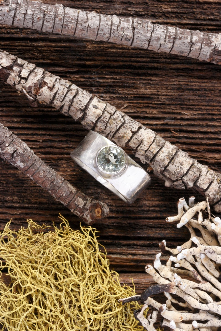 Green Quartz Ring