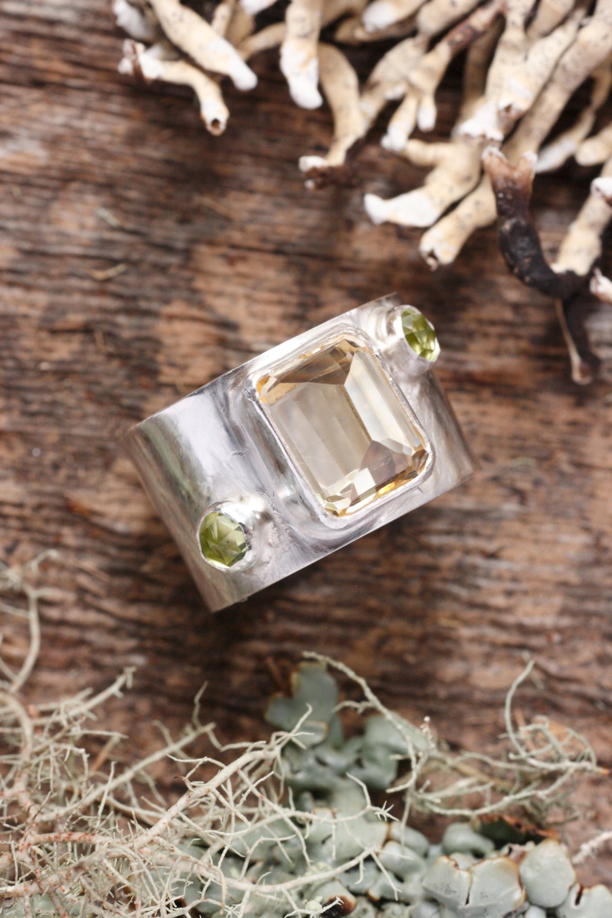 Citrine Cocktail Ring