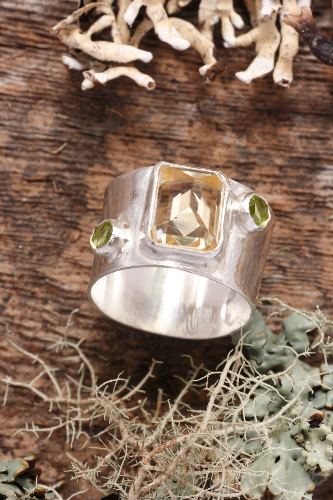 Citrine Cocktail Ring