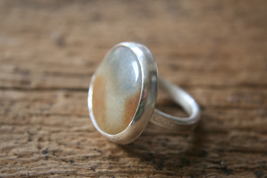 Beach Jasper Ring