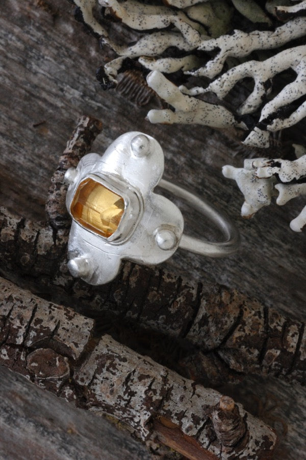 Citrine Sterling Silver ring