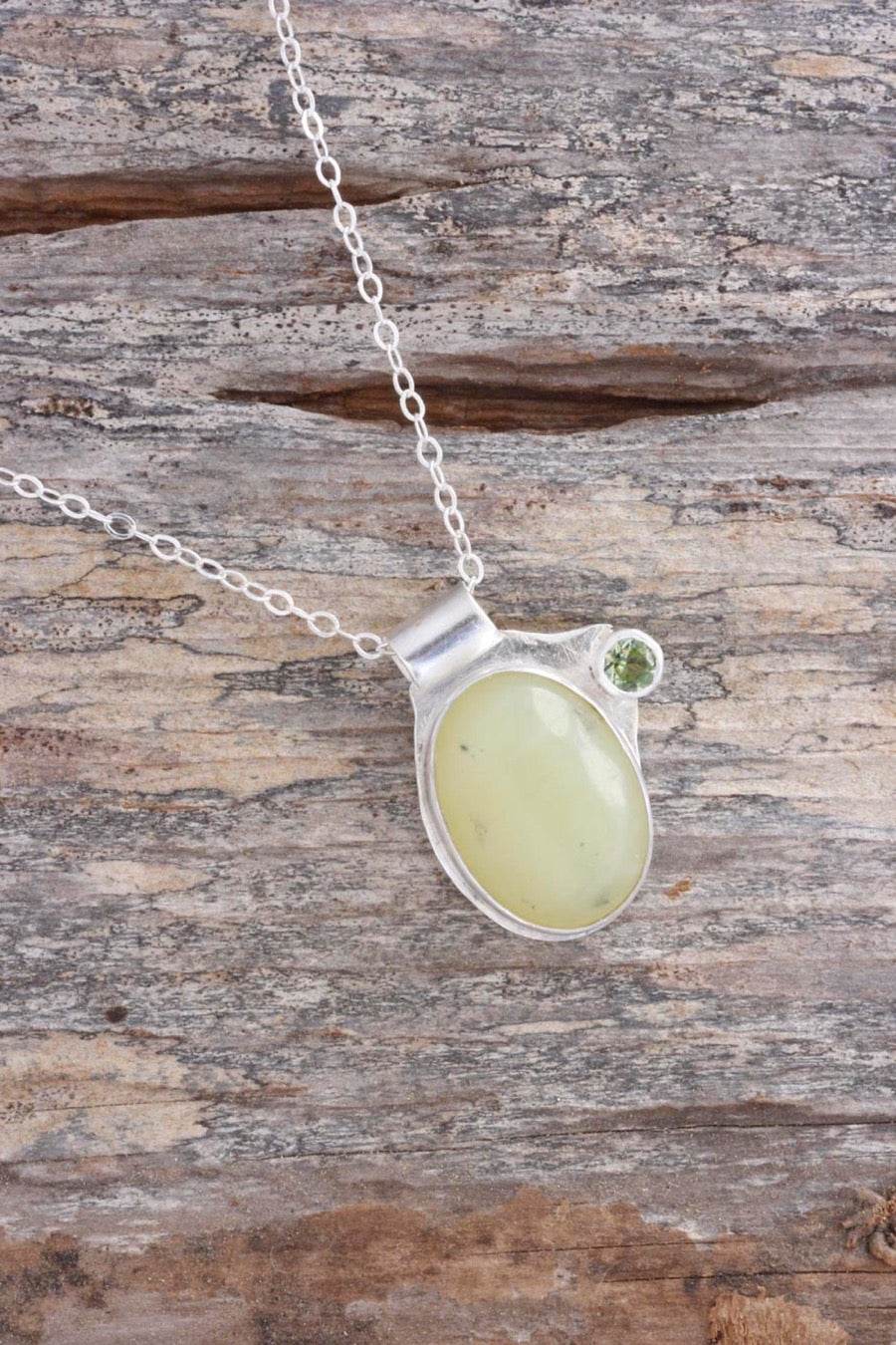 Jade Peridot Necklace
