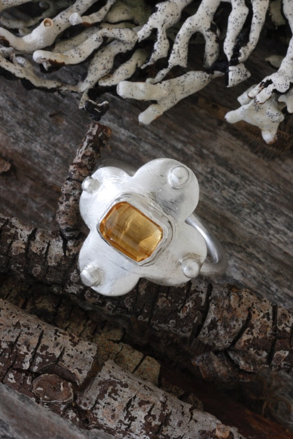 Citrine Sterling Silver ring