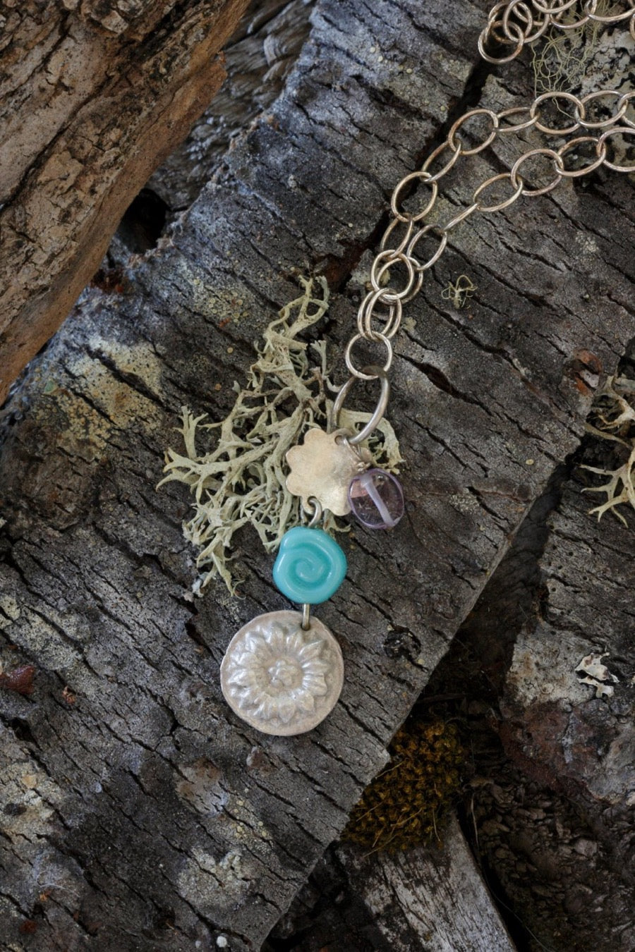Sunflower Necklace