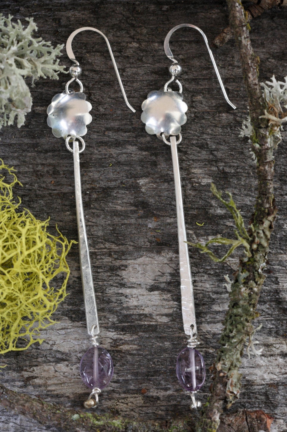 Sterling Silver Drop Earrings