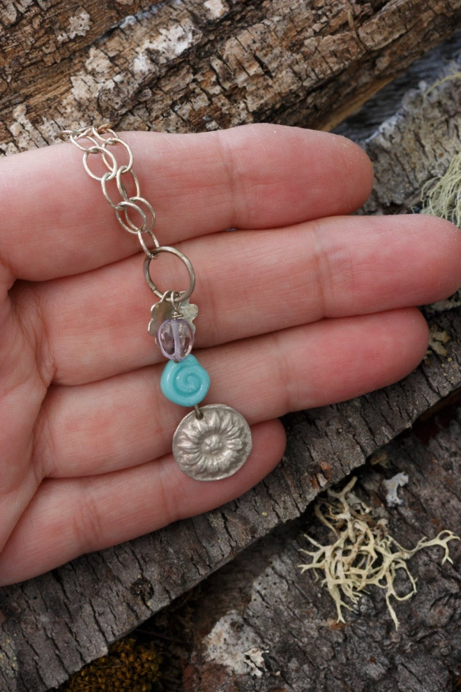 Sunflower Necklace