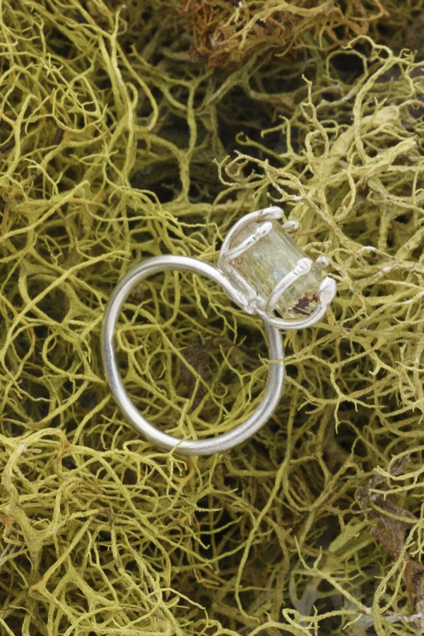 Apatite Ring in Sterling Silver
