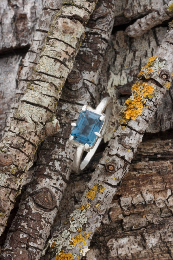 London Blue Topaz Ring