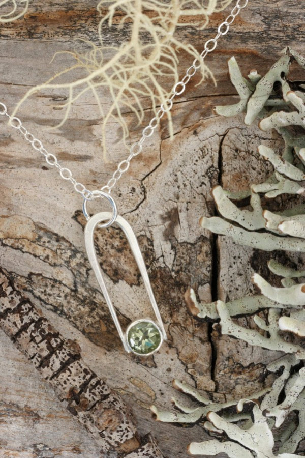 Green Tourmaline Necklace