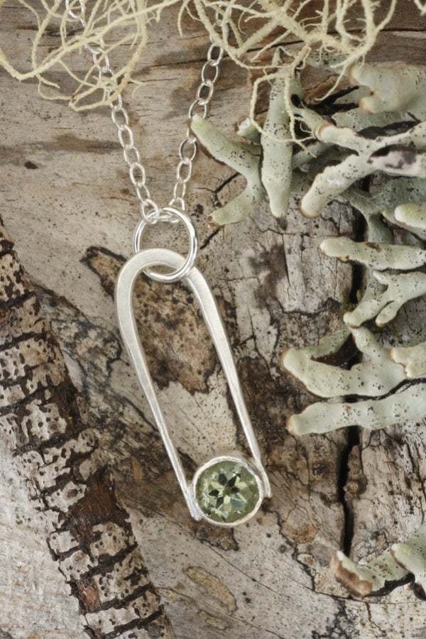 Green Tourmaline Necklace