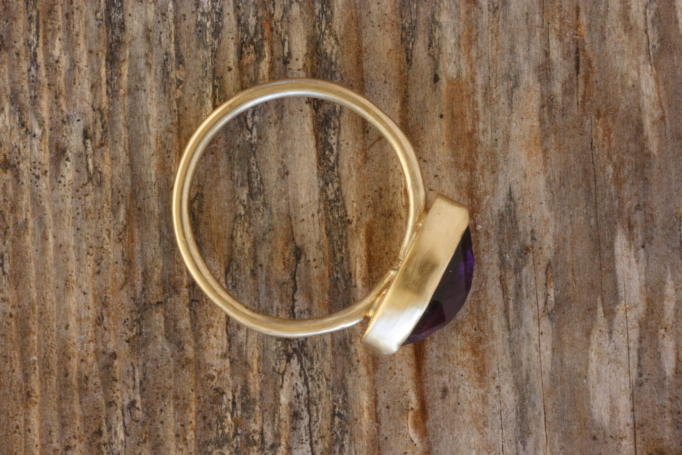 Amethyst Ring in Gold