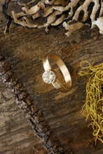 Load image into Gallery viewer, Lab Diamond Engagement Ring in 14K Gold
