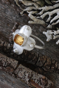 Citrine Sterling Silver ring