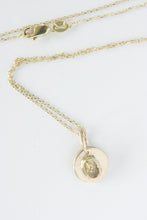 Load image into Gallery viewer, Gold Sunstone Necklace
