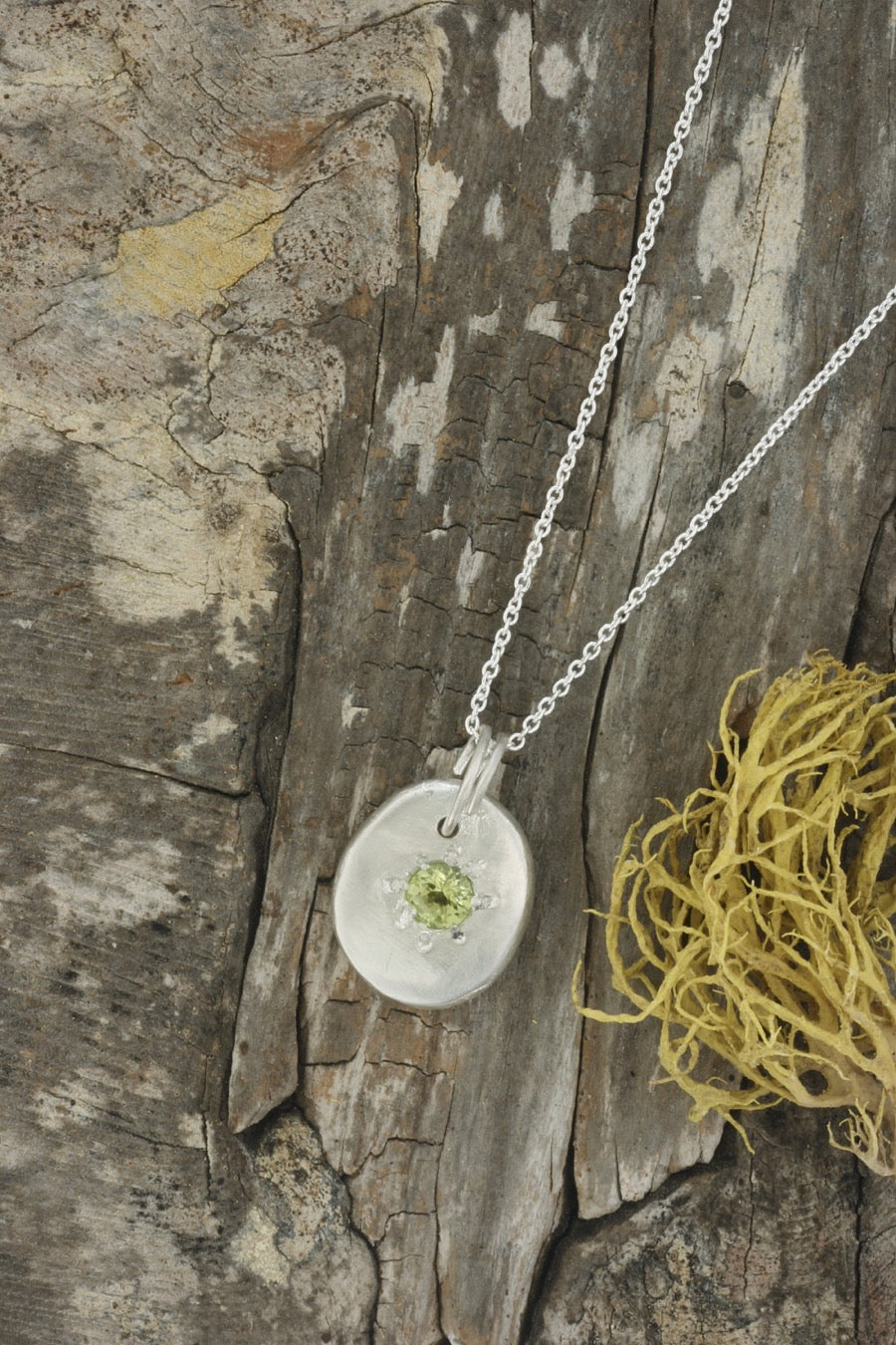 Peridot necklace