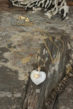 Load image into Gallery viewer, Gold heart necklace
