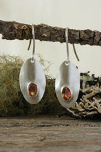 Load image into Gallery viewer, Topaz Earrings in Fine Silver
