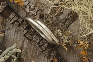 Wedding Band in Recycled Fine Silver