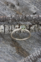 Load image into Gallery viewer, Green Tourmaline Ring in Recycled 14K Gold
