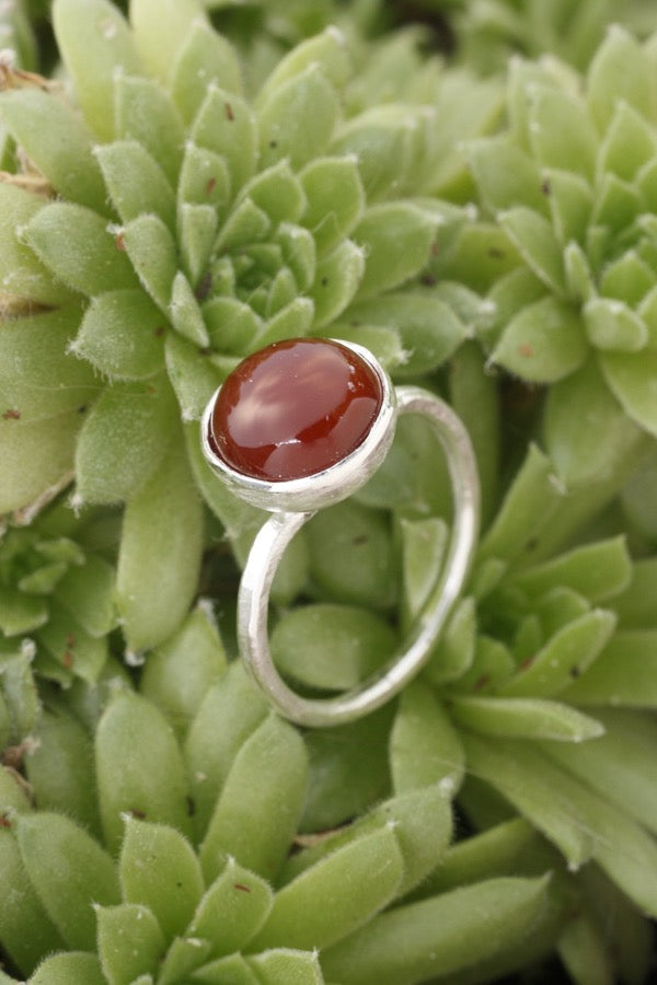 Carnelian  ring