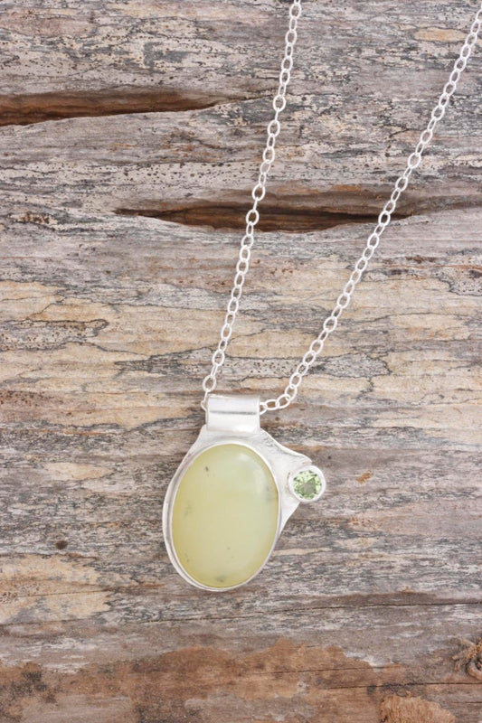 Jade Peridot Necklace