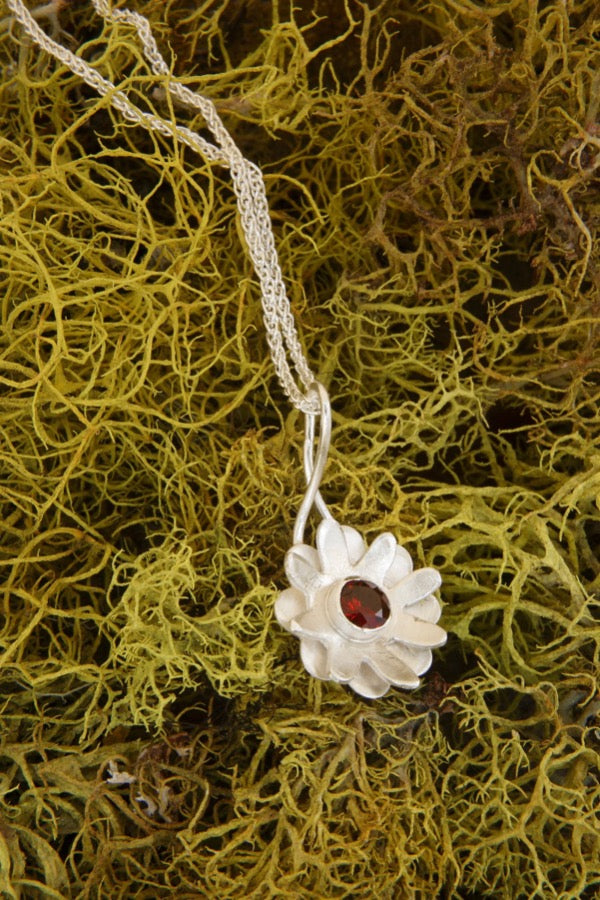 Garnet necklace