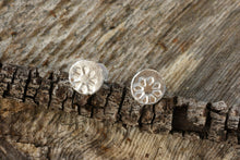 Load image into Gallery viewer, Sterling Stud Earrings with Flowers
