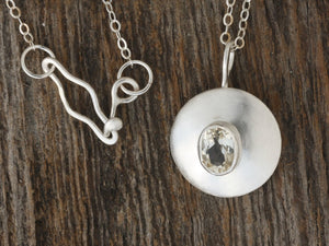Oregon Sunstone Necklace Close Up
