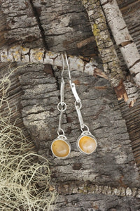 golden gem earring