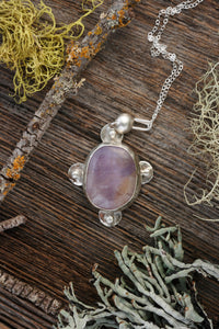 Ametrine Pendant in Recycled Sterling Silver