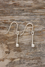 Load image into Gallery viewer, Sterling and CZ Drop Earrings

