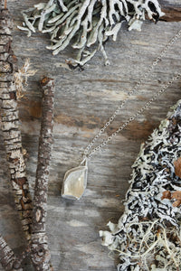 Oregon Sunstone Pendant in Sterling Silver