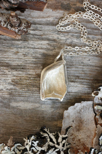 Oregon Sunstone Pendant in Sterling Silver