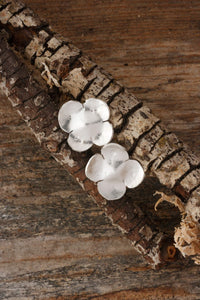 Sterling Silver Stud Flowers