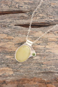 peridot necklace